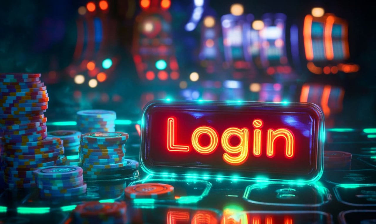 Ilustrasi proses registrasi dan pengelolaan akun digital pada platform hiburan